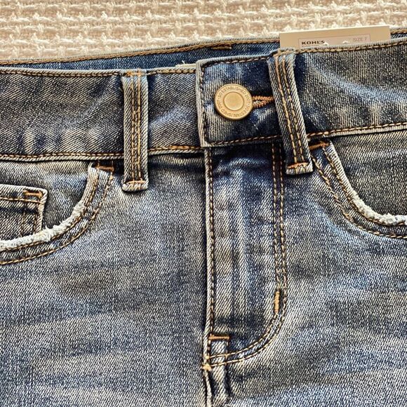 SO GIRLS Denim Stretch Skirt Size 8 - Picture 4 of 6